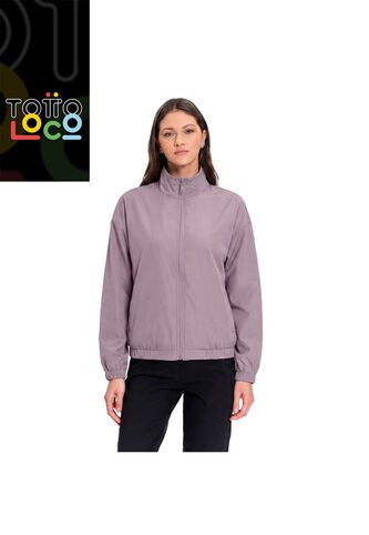 Chaqueta Rompevientos Para Mujer Glowout Totto