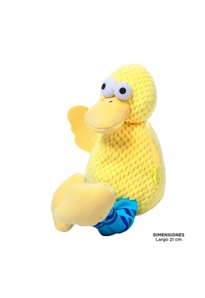 Juguete Para Mascota Patopatas Amarillo/Azul