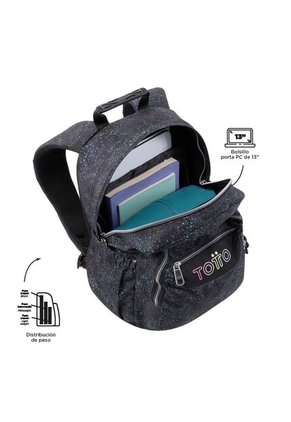 Morral Para Mujer Juvenil Porta PC 13" Gommas
