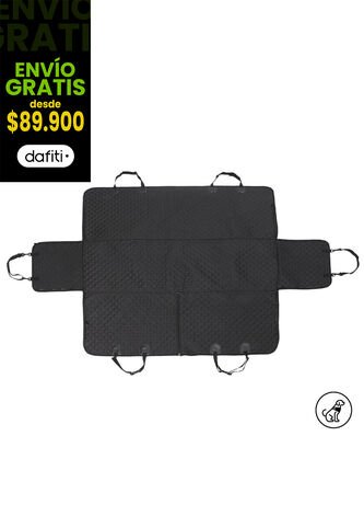 Protector De Carro Para Mascotas Silla Trasera Ride Negro Totto
