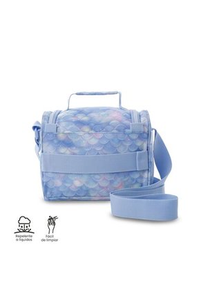 Lonchera Térmica Para Mujer Pizarra Mediano Azul