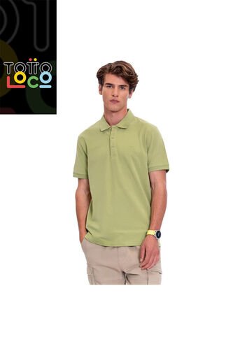 Camisa Polo Para Hombre Youngpolo Verde Totto