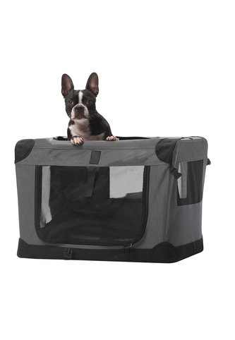 Guacal Para Perro Pequeño Doggy Xs Gris Totto