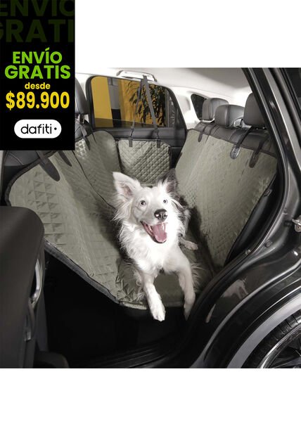 Protector De Carro Para Mascotas Silla Trasera Ride Verde