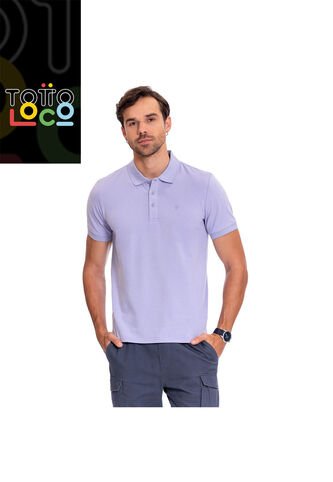 Camisa Polo Para Hombre Youngpolo Morada Totto