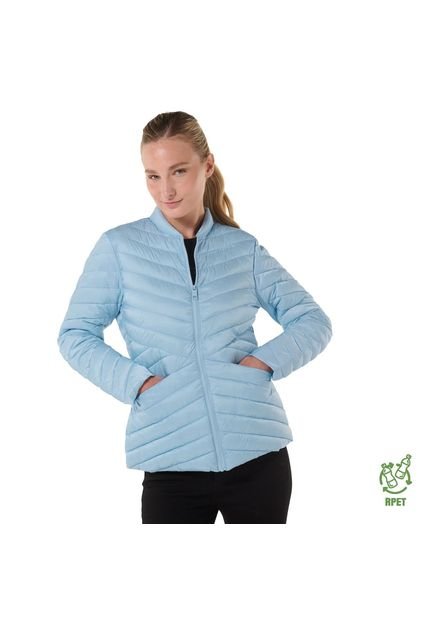 Chaqueta Acolchada Para Mujer Owens 2.0 Azul