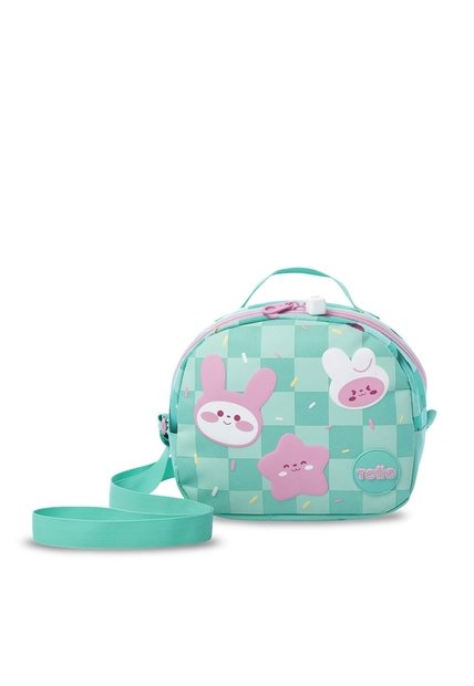 Lonchera Térmica Para Niña Bunny Pump Mediano Verde