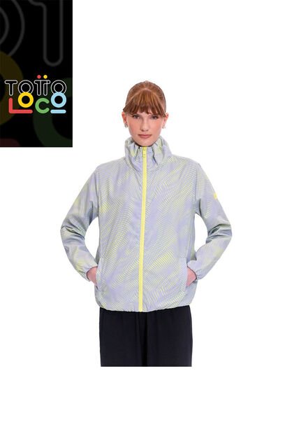 Chaqueta Casual Para Mujer Pray Liviana Amarilla