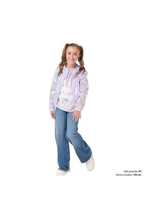 Chaqueta Para Niña Pray 2.0 Morada