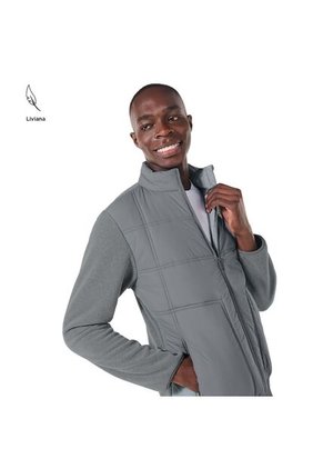 Chaqueta Acolchada Para Hombre Jetty Gris