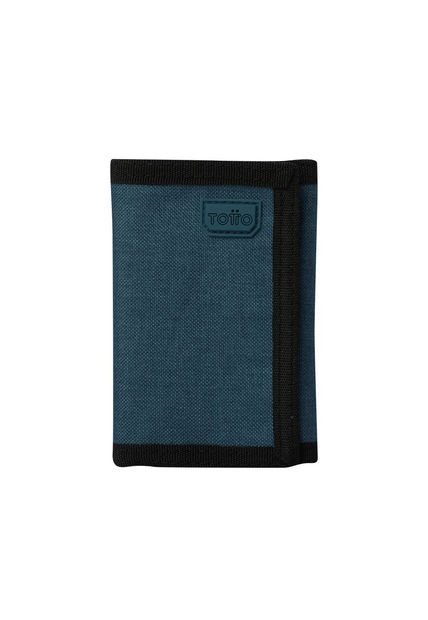 Billetera Riva Can Con RFID Blocker Azul