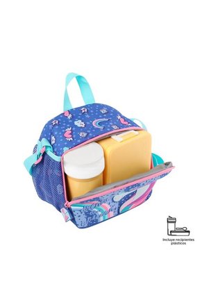 Lonchera Para Niña Uniwildy Azul