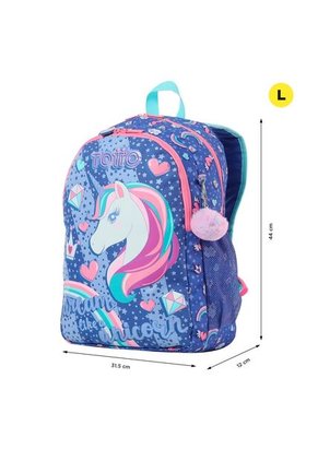 Morral Para Niña Uniwildy L Azul