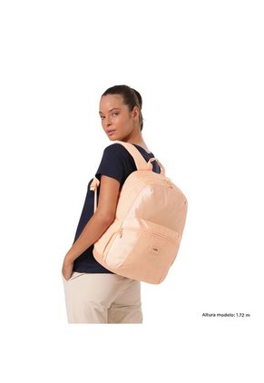 Morral Universitario Porta PC 14" Trik Mediano Durazno Mujer