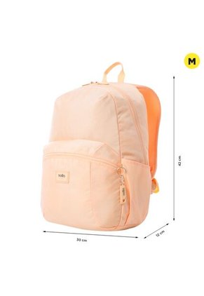 Morral Universitario Porta PC 14" Trik Mediano Durazno Mujer