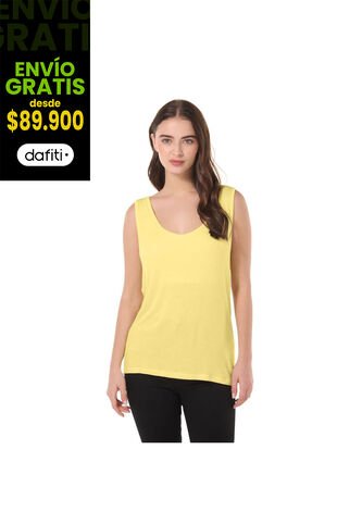 Top Para Mujer Guacamaya Amarillo Totto
