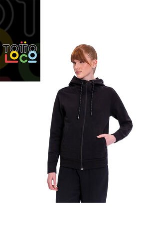 Buzo Para Mujer Hailout Negro Totto