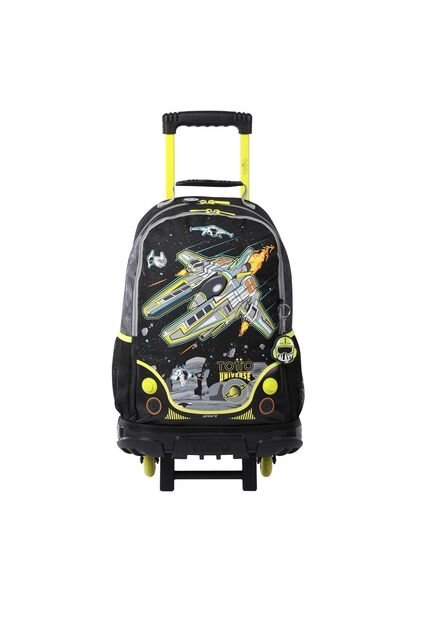 Morral Con Ruedas Niño Rue Bomper Spaceship L Negro