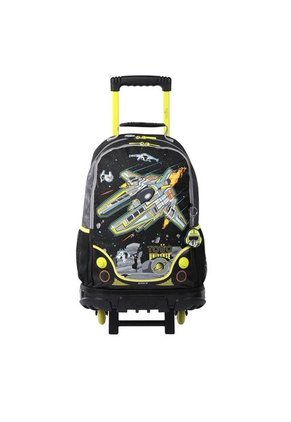 Morral Con Ruedas Niño Rue Bomper Spaceship L Negro
