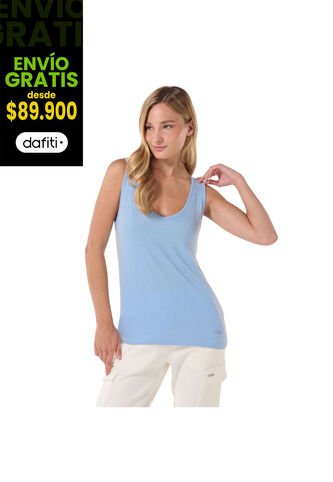 Top Para Mujer Guacamaya Azul Totto