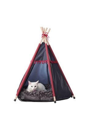 Teepee Para Mascota Charlie Azul