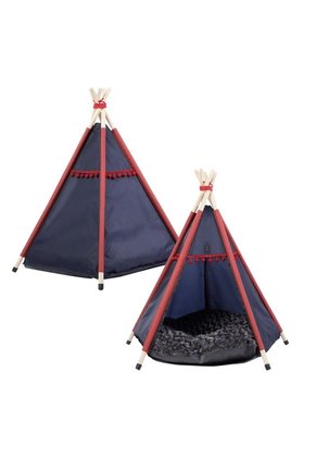 Teepee Para Mascota Charlie Azul