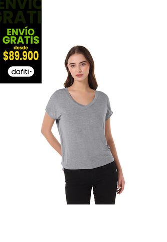 Top Para Mujer Morrocoy Gris Totto