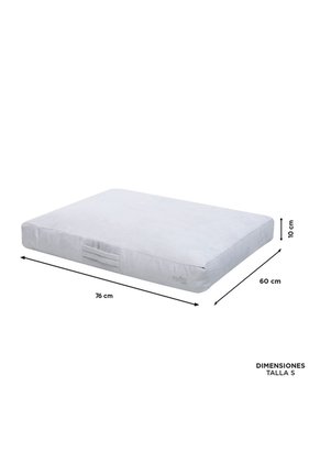 Cama Para Perro Zeus S Color Gris