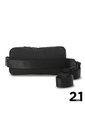 Bolso De Viaje Strap Deploy Pequeño Negro de Totto