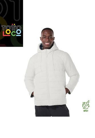 Chaqueta Acolchada Para Hombre Poma Blanca Totto