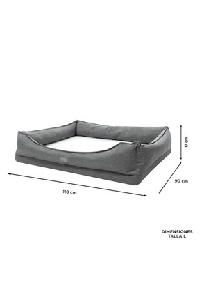 Cama Para Perro Dante L Gris
