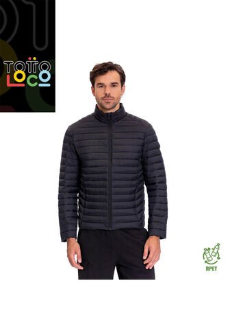 Chaqueta Acolchada Para Hombre Termolight 2.0 Negra Totto