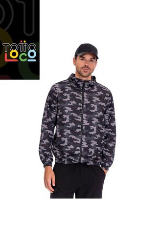 Chaqueta Doble Faz Para Hombre Vallero Negra Totto