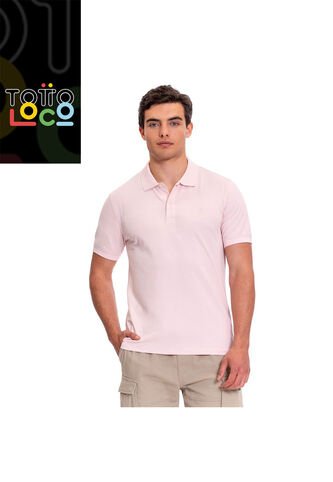 Camisa Polo Para Hombre Spencer 2.0 Rosada Totto