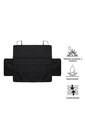 Protector De Carro Para Mascotas De Baul Trunk Negro de Totto
