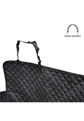 Protector De Carro Para Mascotas De Baul Trunk Negro