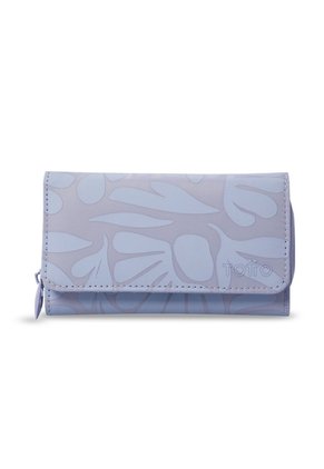 Billetera Mujer Texture Grande Con RFID Blocker Morada