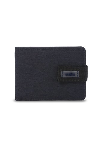 Billetera Hombre Gobi Pequeña Con RFID Blocker Azul Totto