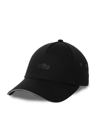 Gorra Beisbolera Iconic Color Negra/Gris/ Totto