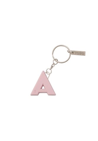Llavero De Goma Abc Color Rosado Totto
