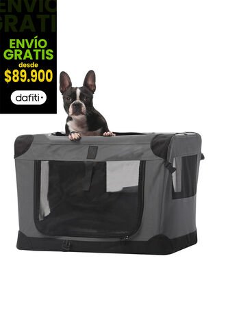 Guacal Para Perro Pequeño Doggy Xs Gris Totto