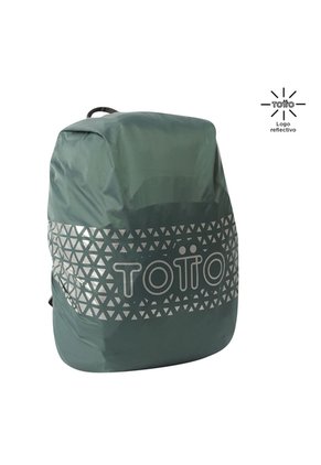Forro Impermeable Rain Cover 2.0 Plegable Para Maleta Verde