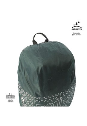 Forro Impermeable Rain Cover 2.0 Plegable Para Maleta Verde