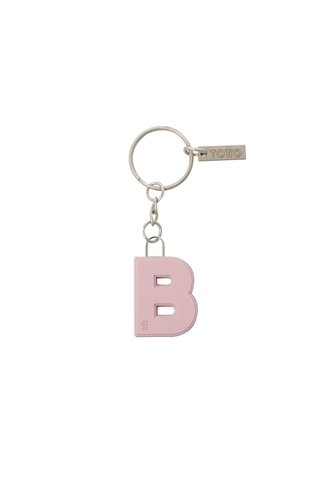 Llavero De Goma Abc Color Rosado Totto