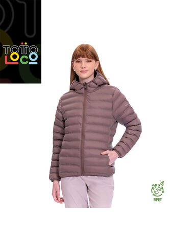 Chaqueta Acolchada Para Mujer Colorfull Pro Terreo Totto