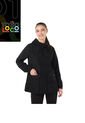 Chaqueta Casual Para Mujer Kadup Liviana Negra de Totto