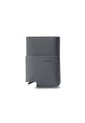 Portadocumentos Inteligente Saffiano Con RFID Blocker Gris de Totto