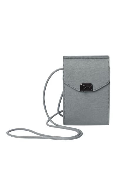 Bolso Para Mujer Smooth Crossbody Pequeño Gris