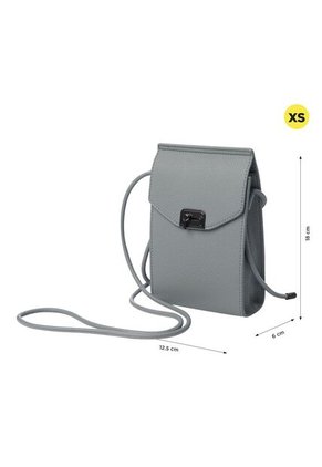 Bolso Para Mujer Smooth Crossbody Pequeño Gris