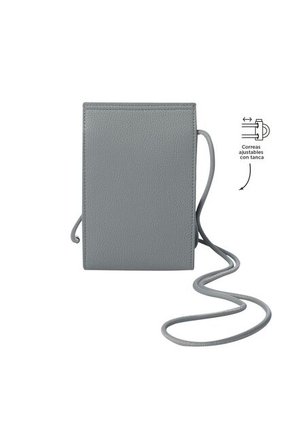 Bolso Para Mujer Smooth Crossbody Pequeño Gris